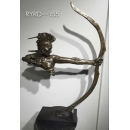 射箭銅雕人物 y15482 立體雕塑.擺飾 人物立體擺飾系列-西式人物系列